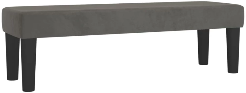 ΚΡΕΒΑΤΙ BOXSPRING ΜΕ ΣΤΡΩΜΑ ΣΚΟΥΡΟ ΓΚΡΙ 140X200 ΕΚ. ΒΕΛΟΥΔΙΝΟ 3137786