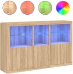 ΜΠΟΥΦΕΣ ΜΕ ΦΩΤΑ LED SONOMA ΔΡΥΣ 162 X 37 X 100 ΕΚ. 3209144