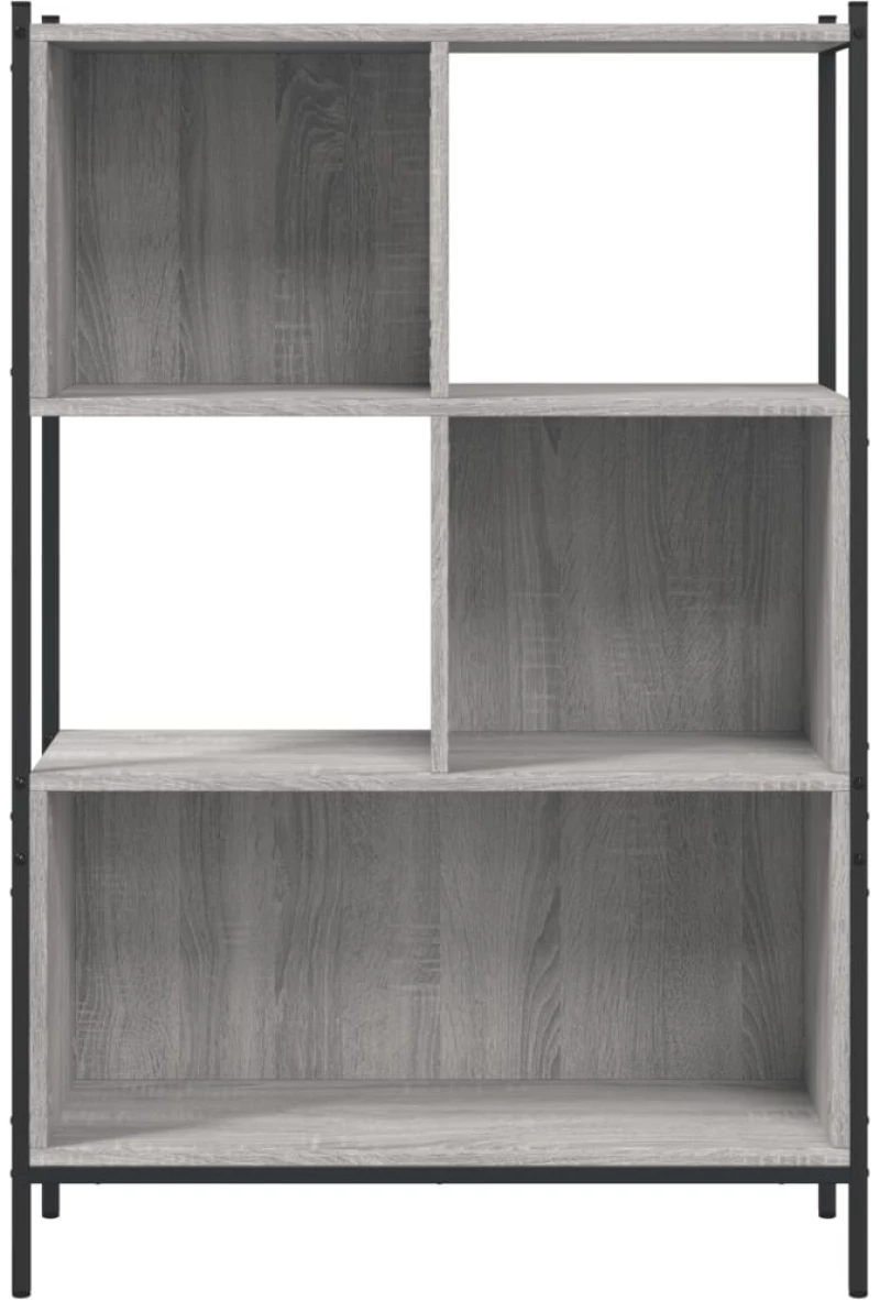 ΒΙΒΛΙΟΘΗΚΗ ΓΚΡΙ SONOMA 72X28X109 ΕΚ. ΑΠΟ ΕΠΕΞΕΡΓΑΣΜΕΝΟ ΞΥΛΟ 838886
