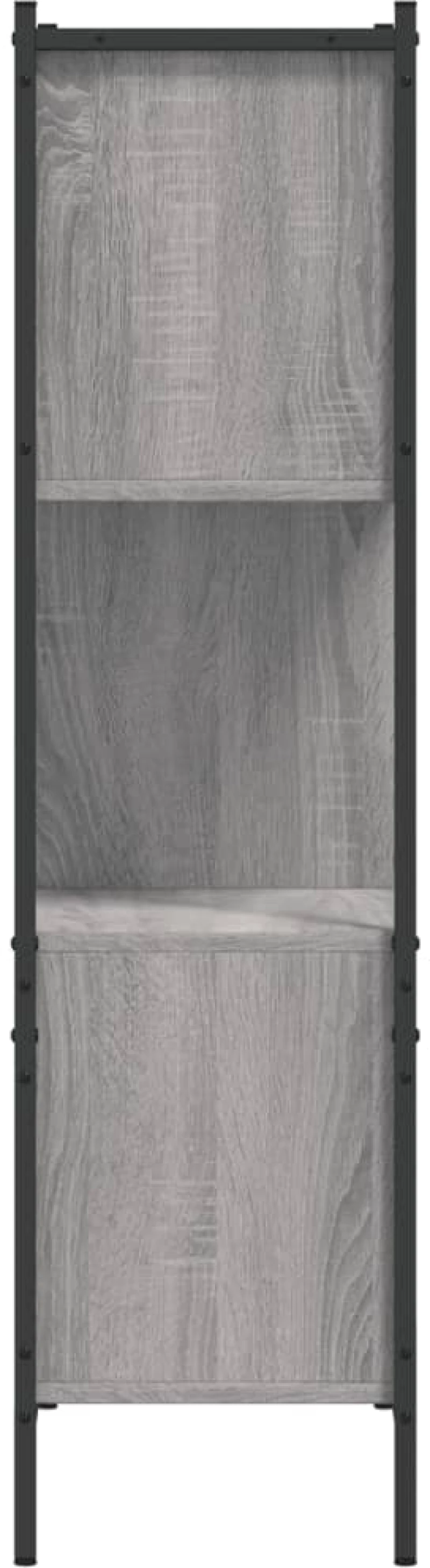 ΒΙΒΛΙΟΘΗΚΗ ΓΚΡΙ SONOMA 72X28X109 ΕΚ. ΑΠΟ ΕΠΕΞΕΡΓΑΣΜΕΝΟ ΞΥΛΟ 838886