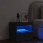 ΚΟΜΟΔΙΝΟ ΜΕ ΦΩΤΑ LED ΜΑΥΡΟ 50 X 40 X 45 ΕΚ. 836765