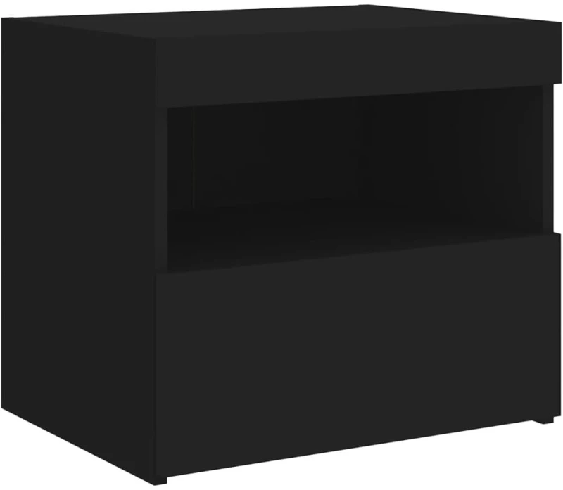 ΚΟΜΟΔΙΝΟ ΜΕ ΦΩΤΑ LED ΜΑΥΡΟ 50 X 40 X 45 ΕΚ. 836765
