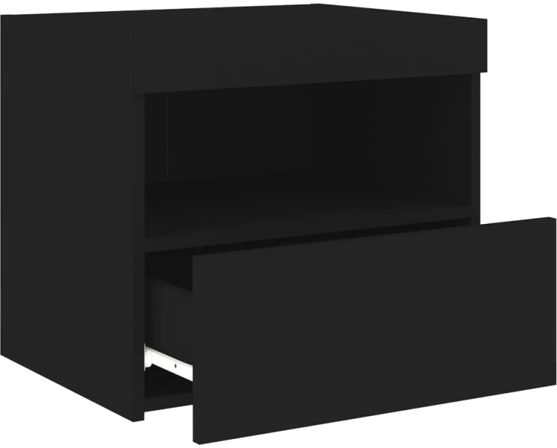 ΚΟΜΟΔΙΝΟ ΜΕ ΦΩΤΑ LED ΜΑΥΡΟ 50 X 40 X 45 ΕΚ. 836765