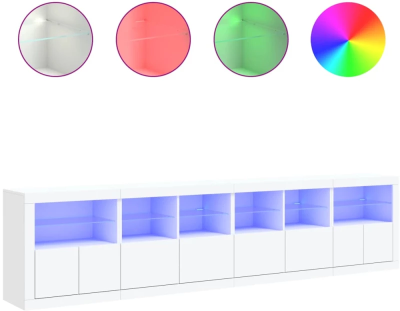 ΜΠΟΥΦΕΣ ΜΕ ΦΩΤΑ LED ΛΕΥΚΟΣ 283X37X67 ΕΚ. 3209016