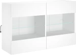 ΈΠΙΠΛΟ ΤΟΙΧΟΥ ΤΗΛΕΟΡΑΣΗΣ ΜΕ LED ΛΕΥΚΟ 98,5X30X60,5 ΕΚ. 837106