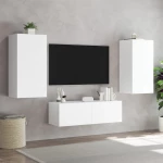 ΈΠΙΠΛΟ ΤΟΙΧΟΥ ΤΗΛΕΟΡΑΣΗΣ ΜΕ LED ΛΕΥΚΟ 40,5X35X80 ΕΚ. 837260
