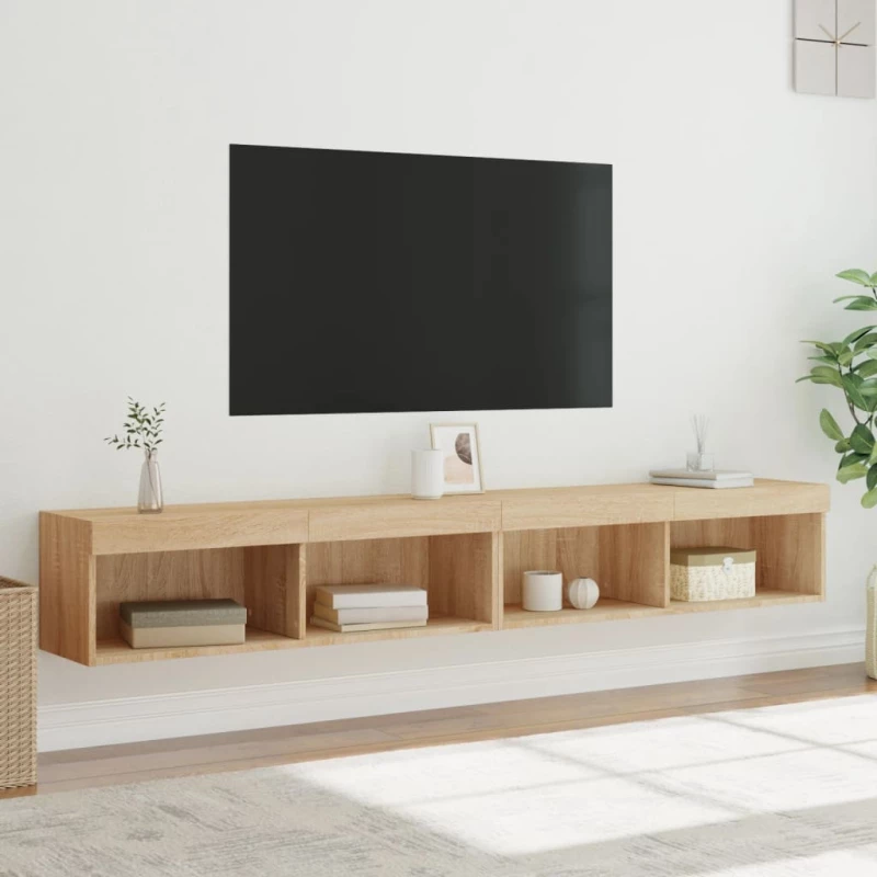 ΈΠΙΠΛΑ ΤΗΛΕΟΡΑΣΗΣ ΜΕ LED 2 ΤΕΜ. SONOMA ΔΡΥΣ 100 X 30 X 30 ΕΚ. 837160