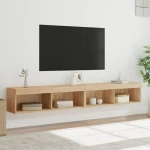 ΈΠΙΠΛΑ ΤΗΛΕΟΡΑΣΗΣ ΜΕ LED 2 ΤΕΜ. SONOMA ΔΡΥΣ 100 X 30 X 30 ΕΚ. 837160