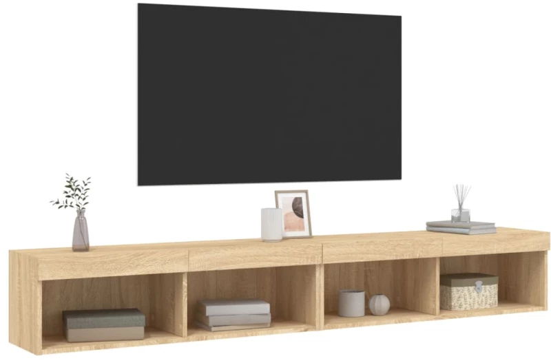 ΈΠΙΠΛΑ ΤΗΛΕΟΡΑΣΗΣ ΜΕ LED 2 ΤΕΜ. SONOMA ΔΡΥΣ 100 X 30 X 30 ΕΚ. 837160