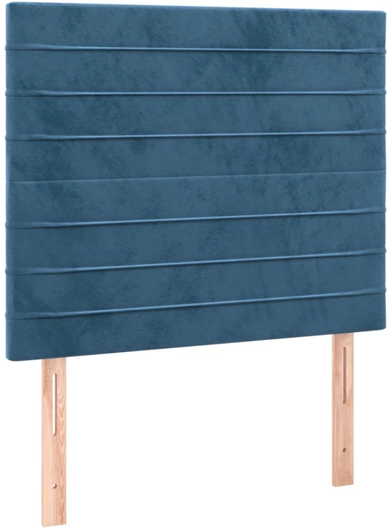 ΚΡΕΒΑΤΙ BOXSPRING ΜΕ ΣΤΡΩΜΑ & LED ΣΚ. ΜΠΛΕ 120X200ΕΚ. ΒΕΛΟΥΔΙΝΟ 3136177