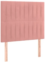 ΚΡΕΒΑΤΙ BOXSPRING ΜΕ ΣΤΡΩΜΑ ΡΟΖ 120X200 ΕΚ. ΒΕΛΟΥΔΙΝΟ 3137958