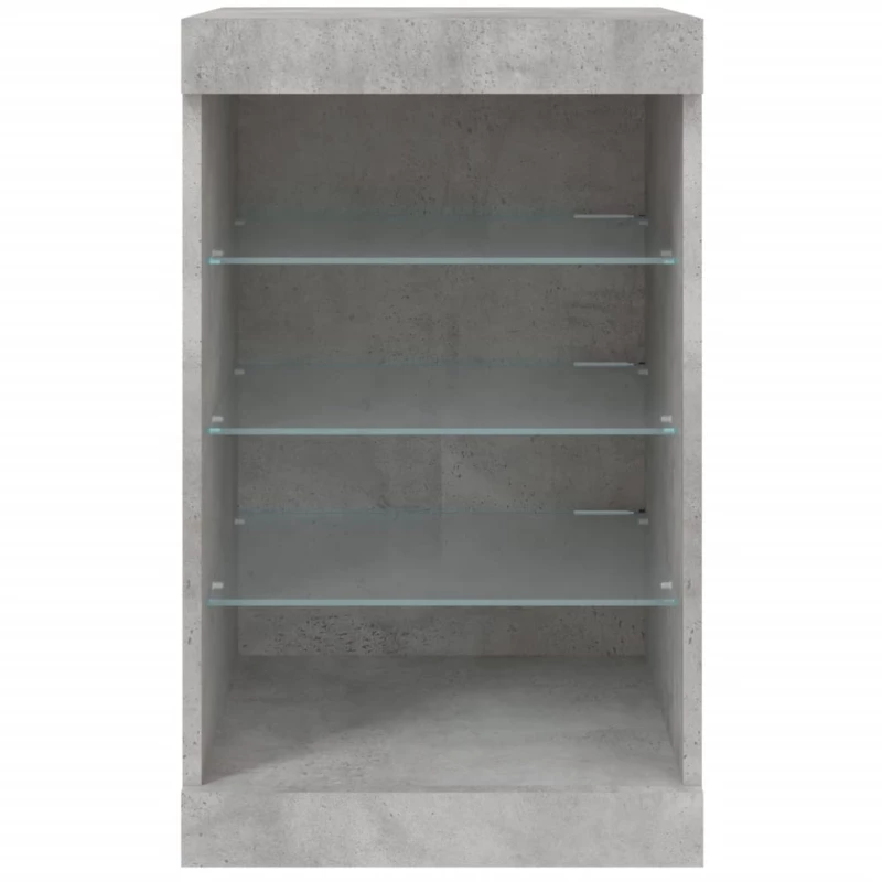 ΜΠΟΥΦΕΣ ΜΕ LED ΓΚΡΙ ΣΚΥΡΟΔΕΜΑΤΟΣ 41 X 37 X 67 ΕΚ. 836724