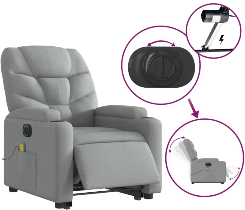 ΠΟΛΥΘΡΟΝΑ ΜΑΣΑΖ ΗΛΕΚ. ΑΝΑΚΛΙΝΟΜΕΝΗ ΑΝΥΨΩΣΗ ΑΝ. ΓΚΡΙ ΥΦΑΣΜΑΤΙΝΗ 3204632