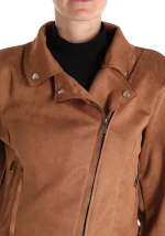 ΣΟΥΕΤ JACKET ΜΕ ΦΕΡΜΟΥΑΡ ΚΑΦΕ