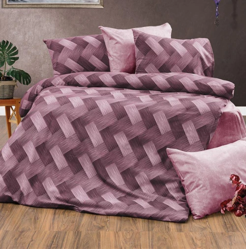 Σετ Σεντόνια Μονά 3τμχ (160x240) Αλκμήνη 453 Mauve Dimcol