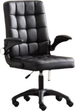 OEM Καρέκλα Γραφείου-Gaming Chair YT-017 Μαύρη Δερμάτινη