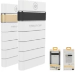 NEWTOP Powerbank PB13 8000mAh σε ΛΕΥΚΟ-ΜΑΥΡΟ Χρώμα