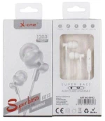 Ενσύρματα Ακουστικά In-Ear X-One K-013 Άσπρα