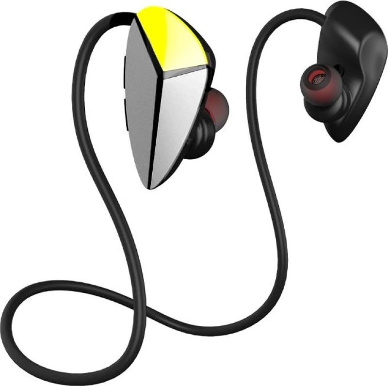 Awei A887BL In-ear Bluetooth Handsfree Ακουστικά με Αντοχή στον Ιδρώτα Γκρι