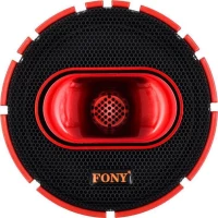 Ηχείο Αυτοκινήτου Fony CTC-M607 6.5" με 250W RMS (3 Δρόμων)