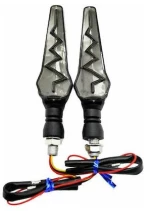 Φλας LED Universal Kicry Κίτρινο/Μπλε
