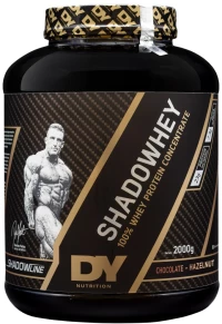 Dorian Yates Nutrition ShadowLine ShadoWhey / 100% Whey Protein [2000 Γραμμάρια] Σοκολάτα με φουντούκι