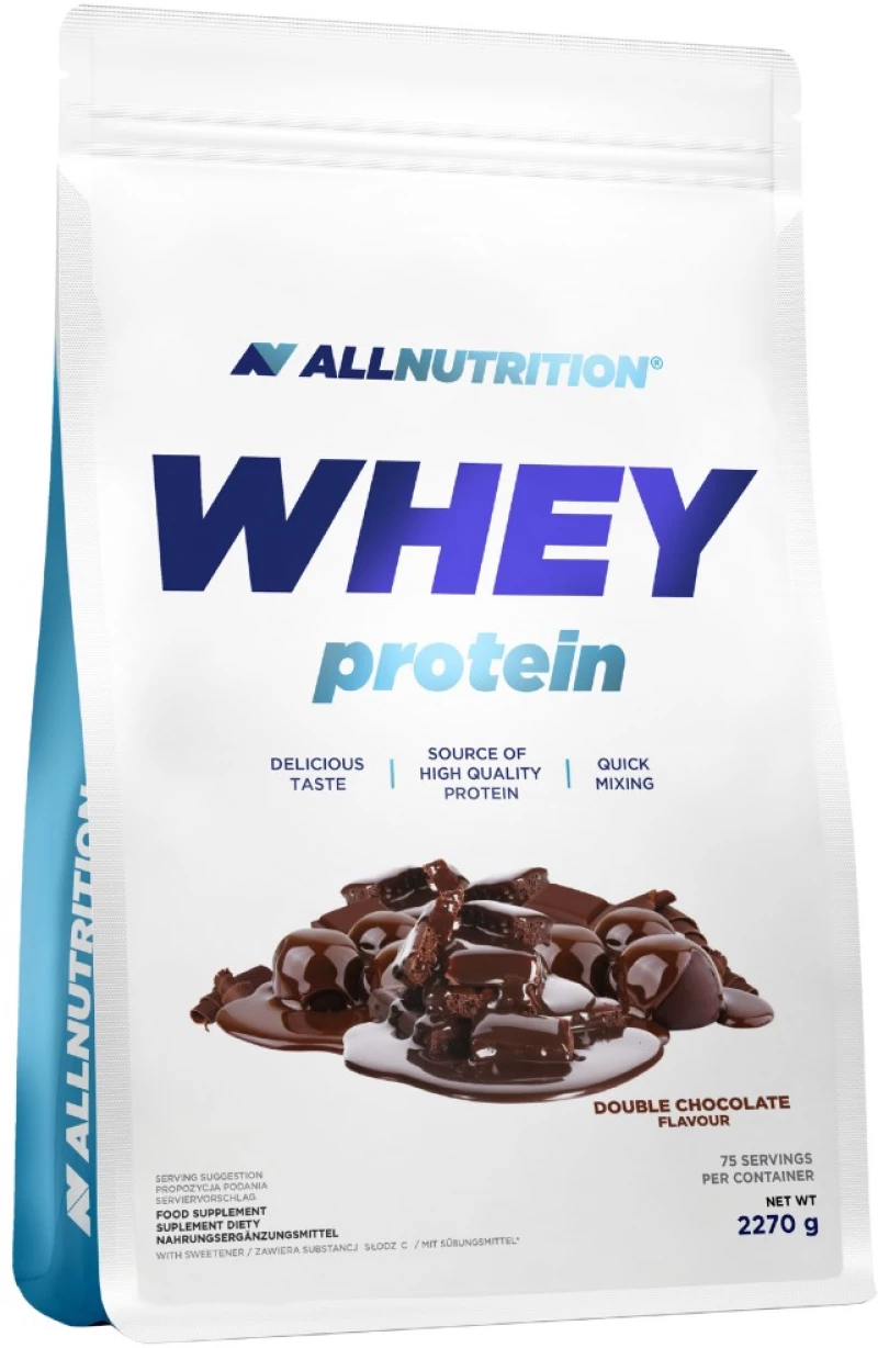 AllNutrition Whey Protein [2270 Γραμμάρια (Σακούλα)] Διπλή Σοκολάτα