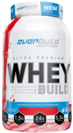 EverBuild Ultra Premium Whey Build [908 Γραμμάρια] Smooth φράουλα