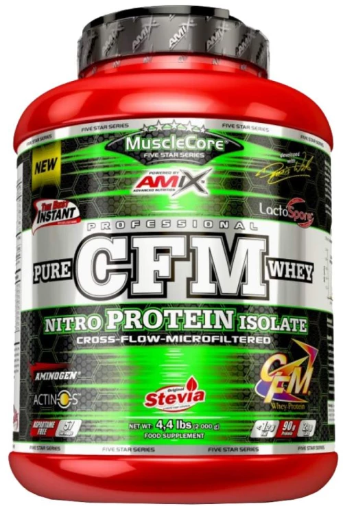 AMIX Nutrition MuscleCore® CFM® Nitro Protein Isolate [2000 Γραμμάρια] Διπλή Σοκολάτα