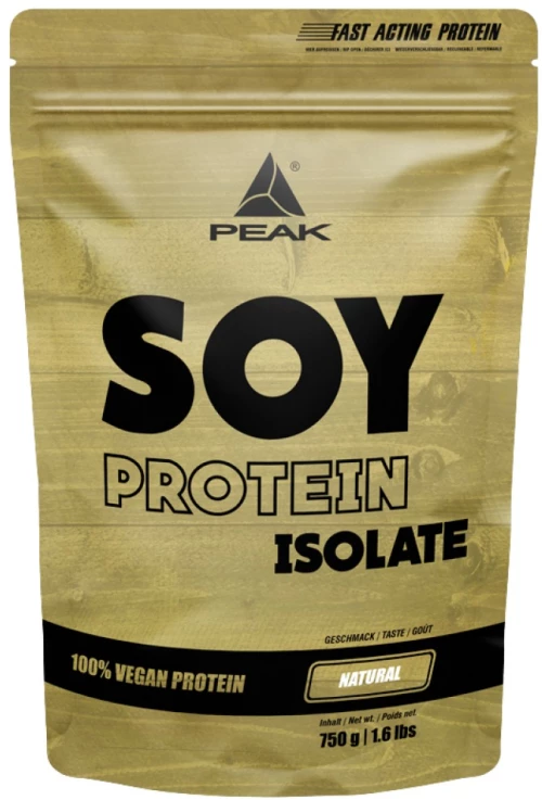 PEAK Nutrition SOY PROTEIN ISOLATE [750 Γραμμάρια] Χωρίς γεύση