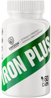 Swedish Supplements Iron Plus 14 mg Plus Vitamin C and Folic Acid [60 Κάψουλες]