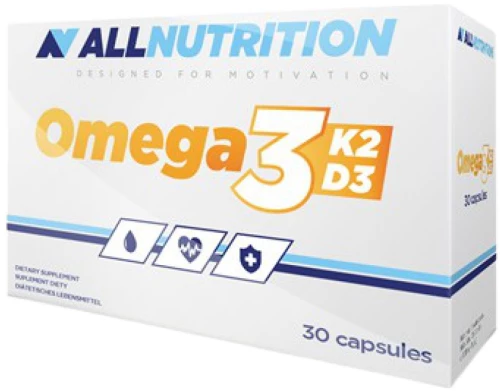 AllNutrition Omega 3 + K2 D3 [30 Softgels]