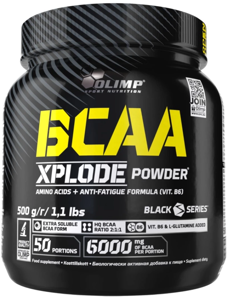 Olimp Sport Nutrition BCAA 2:1:1 Xplode™ Powder [500 Γραμμάρια] Φράουλα