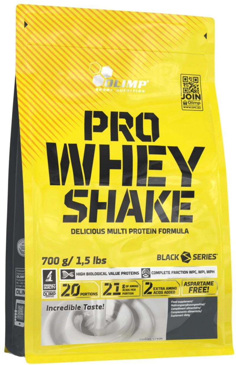 Olimp Sport Nutrition Pro Whey Shake [700 Γραμμάρια] Μπισκότα με κρέμα