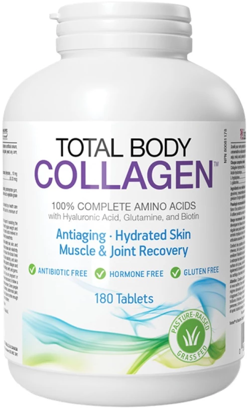 Natural Factors Total Body Collagen Tabs [180 Ταμπλέτες]