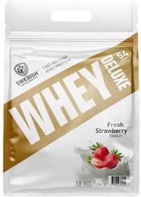 Swedish Supplements Whey Protein Deluxe [1800 Γραμμάρια] Φράουλα
