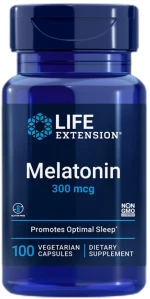 Life Extension Melatonin 300 mcg [100 Κάψουλες]