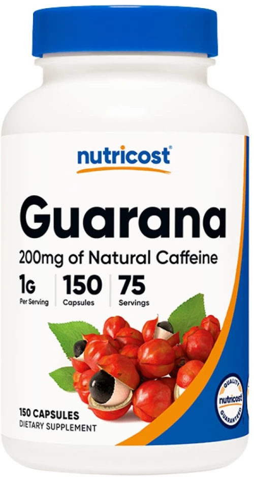 Nutricost Guarana 500 mg [150 Κάψουλες]