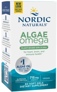 Nordic Naturals Algae Omega 715 mg [60 Softgels]