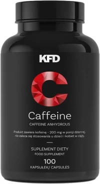 KFD Nutrition Caffeine 200 mg [100 Κάψουλες]