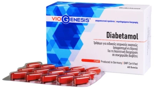 Viogenesis Diabetamol 60 tabs