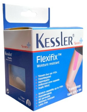 Kessler Flexifix Kinesiology Tape Blue 5cm X 5m 1τεμ