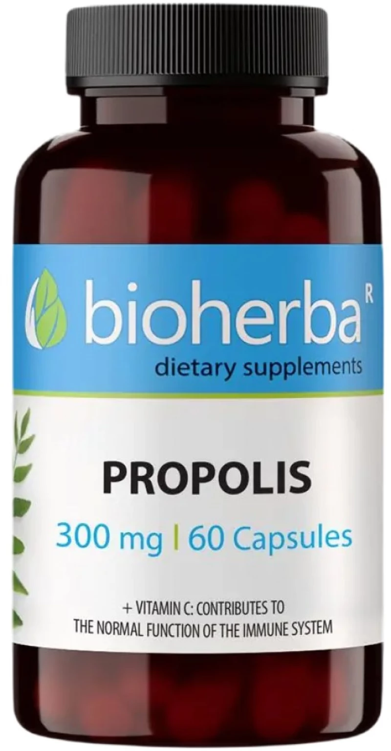 Bioherba Propolis 300 mg [60 Κάψουλες]