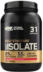 Optimum Nutrition 100% Whey Gold Standard - Isolate [930 Γραμμάρια] Φράουλα