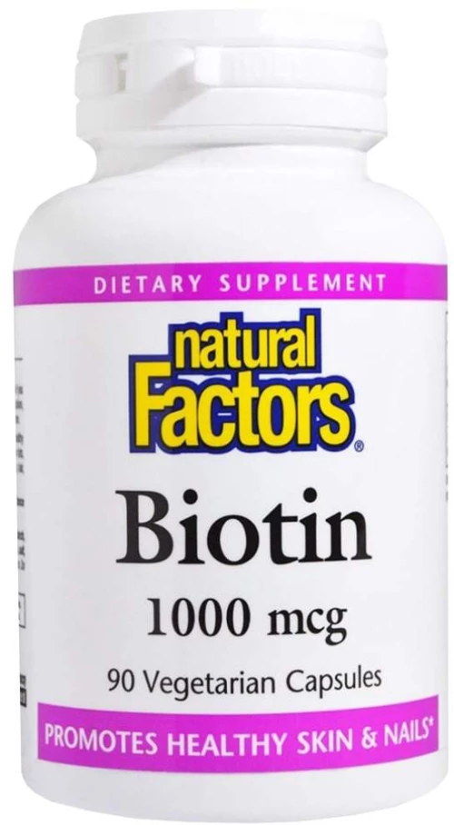 Natural Factors Biotin 1000 mcg [90 Κάψουλες]