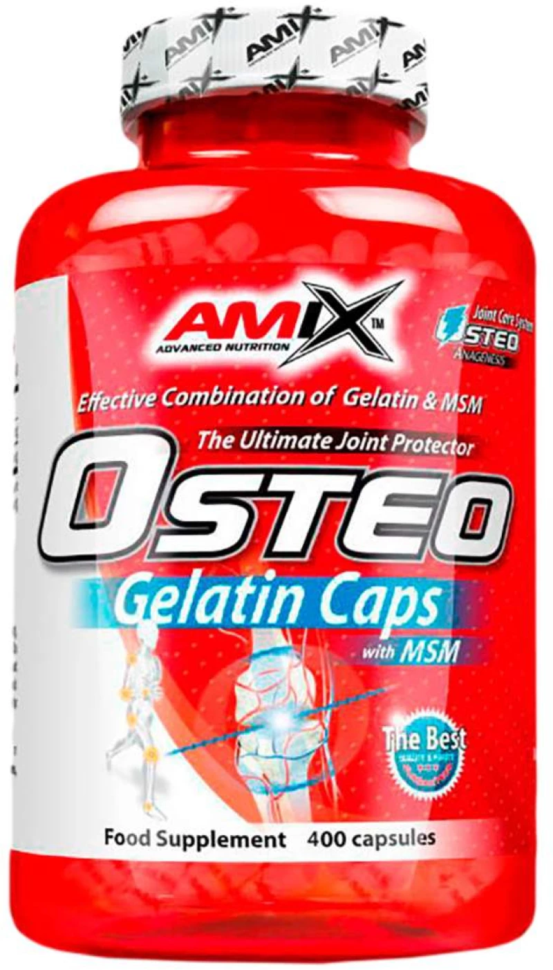 AMIX Nutrition Osteo Gelatin with MSM [400 Κάψουλες]