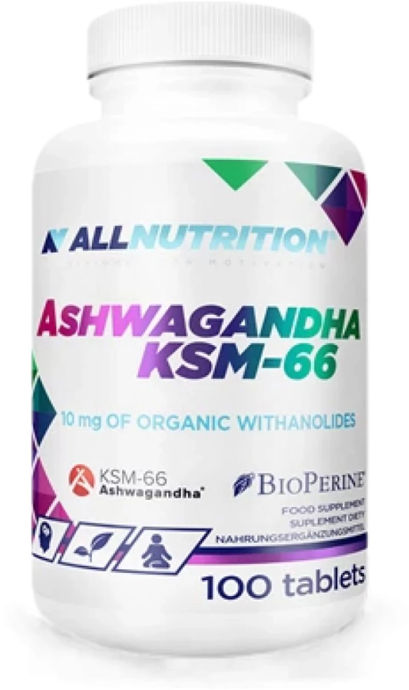 AllNutrition Ashwagandha KSM-66 400 mg [100 Ταμπλέτες]