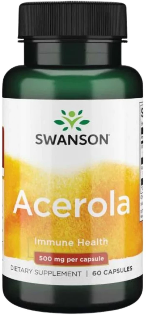 Swanson Acerola 500 mg [60 Κάψουλες]