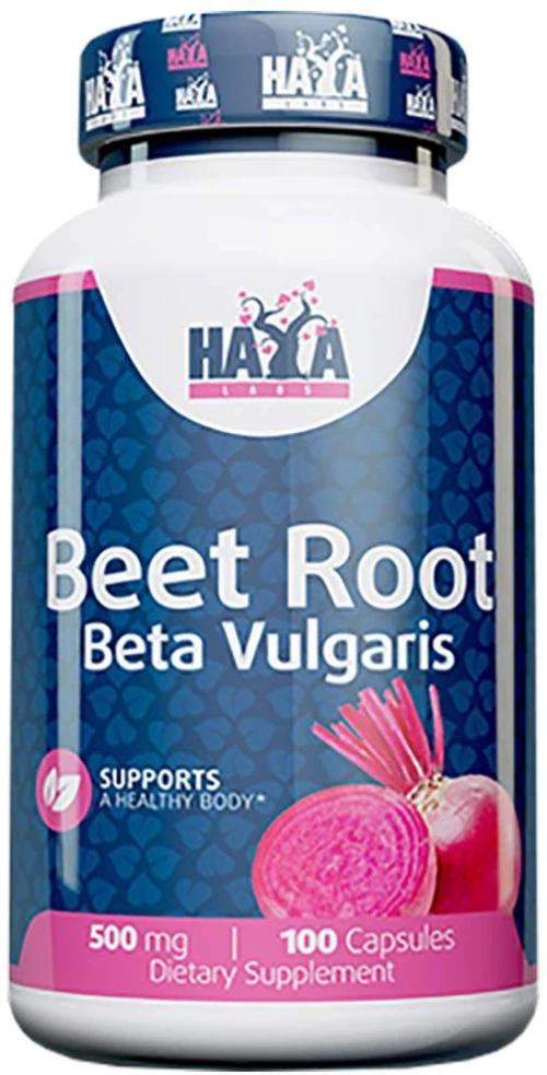 Haya Labs Beet root Beta Vulgaris 500 mg [100 Κάψουλες]