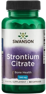 Swanson Strontium Citrate [60 Κάψουλες]